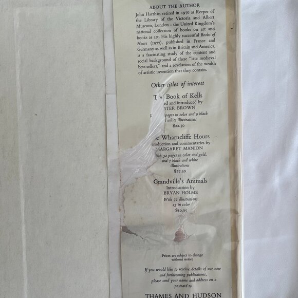 First Edition Hartman History of the Illustrated Book  Thames and Hudson 1981 - Picture 6 of 7